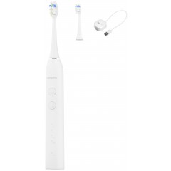 Щетка зубная электр. ARDESTO ETB-112W, 40т. колеб/мин, насадок-2, IPX7, белый