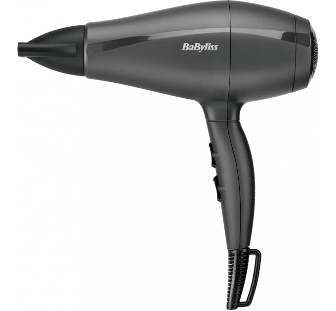 Фен Babyliss Super Light Pro, 2000Вт, режимов-3, HTDC мотор, тонкий концентратор 6 мм, черный