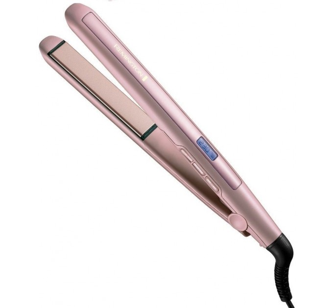 Випрямитель Remington Coconut Smooth, 47Вт, темп.режимов-9, 150-230С, дисплей, керамика, розовый