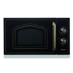 Микроволновая печь Gorenje, 20л, мех. управл., 700Вт, гриль, черный
