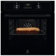 Духова шафа Electrolux електрична, 65л, A, дисплей, конвекція, телескопічні напрямні, чорний