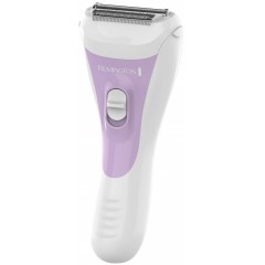 Бритва електр. Remington Smooth&Silky, сеточная, АААx2, сух.+влажн., женская, триммер, бело-фиолетовый