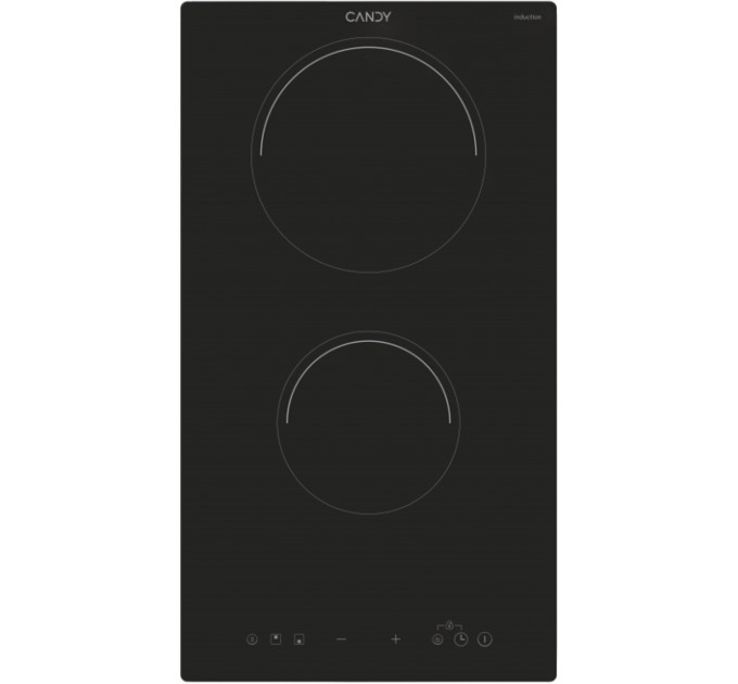 Варочная поверхность Candy индукционная, 30см, домино, черный