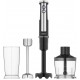 Блендер ARDESTO погружной 1000Вт, 3в1, чаша-600мл, чопер-500мл, насадка для пюре, черно-серебристый