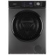 Прально-сушильна машина ARDESTO фронтальна Black Mars, 10(6)кг, 1400, А+++, 60см, дисплей, пара, інвертор, сріблястий