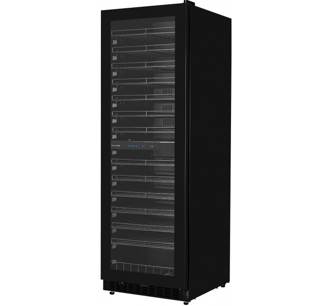Холодильник Philco для вина,176x60x68, холод.отд.-418л, зон - 2, бут-131, диспл, подсветка, черный