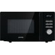 Мікрохвильова піч Gorenje, 20л, електр. керув., 800Вт, гриль, дисплей, 11 програм, чорний