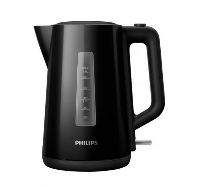 Электрочайник Philips Series 3000 1.7л, пластик, черный
