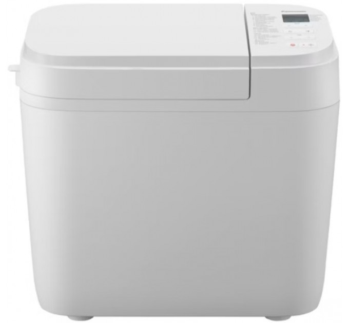 Хлебопечка Panasonic 550Вт, программ-21, макс.вес -1.25кг, форма-прямоугольник, пластик, белый