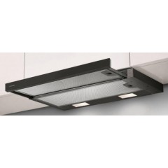 Вытяжка Faber телескопическая, 60см, 701м.куб/ч, Flexa Ng Hip Bk A60, черный