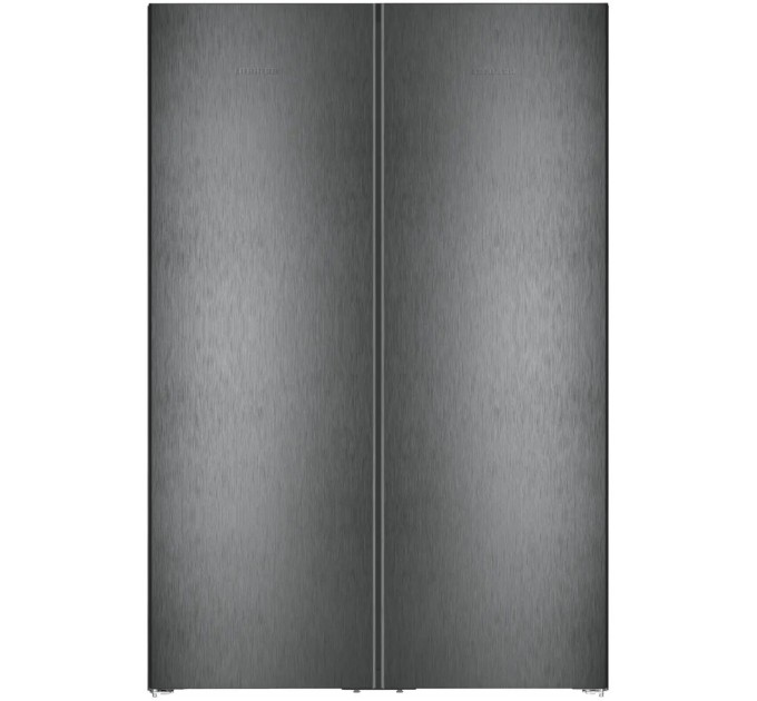 Холодильник Liebherr SBS, 185.5x119.4х67.5, холод.отд.-398л, мороз.отд.-271л, 2дв., A++, NF, диспл внутр., черный