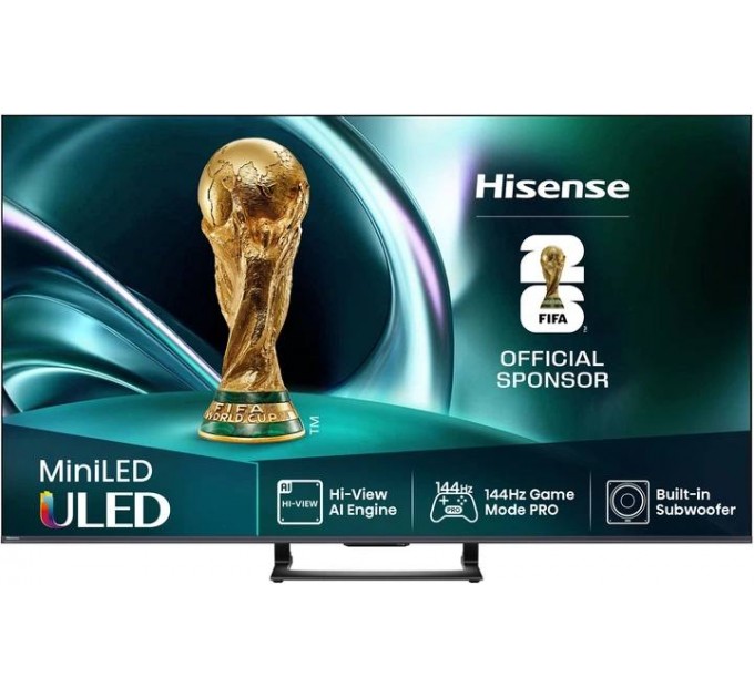 Телевизор 75" Hisense 75U7Q (ULED, Mini-LED, 4K Ultra HD, 144Hz, Google TV)