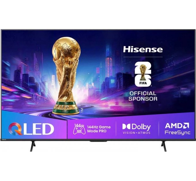 Телевізор 85" Hisense 85E7Q PRO (QLED, 4K Ultra HD, 144Hz, Game Mode Pro, HDMI 2.1)
