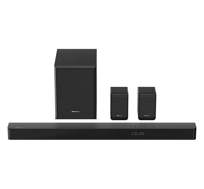 Саундбар 5.1 Hisense AX5100G (340 Вт, Dolby Atmos, Бездротовий сабвуфер, Bluetooth)