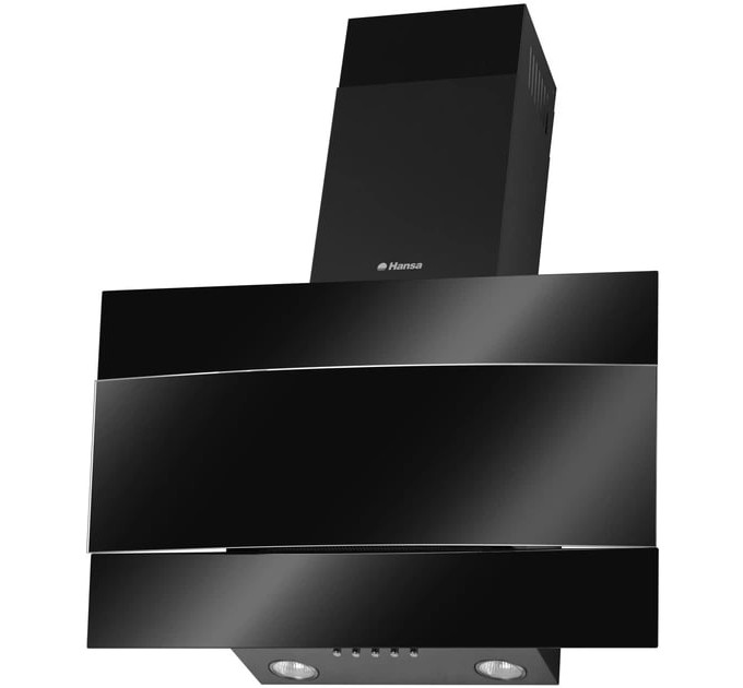 Витяжка кухонна Hansa OKC624SH (Похила, 60 см, Чорне скло)