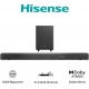Саундбар 3.1.2 Hisense AX3120G (360 Вт, Dolby Atmos, Бездротовий сабвуфер, Bluetooth)