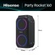 Акустична система Hisense Party Rocket 160 (160 Вт, Bluetooth, IPX4, Караоке)
