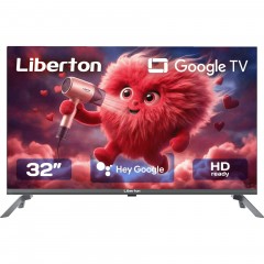 Телевизор 32" Liberton LTV-32H07GT (Google TV, Smart TV, Wi-Fi, Безрамочный)