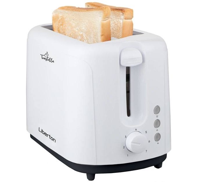 Тостер Liberton LET-5700 (750 Вт, 2 відділення, 7 режимів обсмажування) Тостер Liberton LET-5700 (750 Вт, 2 відділення, 7 режимів обсмажування)
