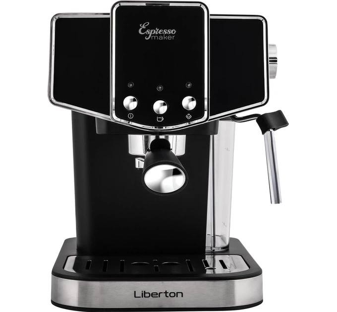Кофеварка Liberton LCM-2205 (Рожковая, 15 бар, 850 Вт)