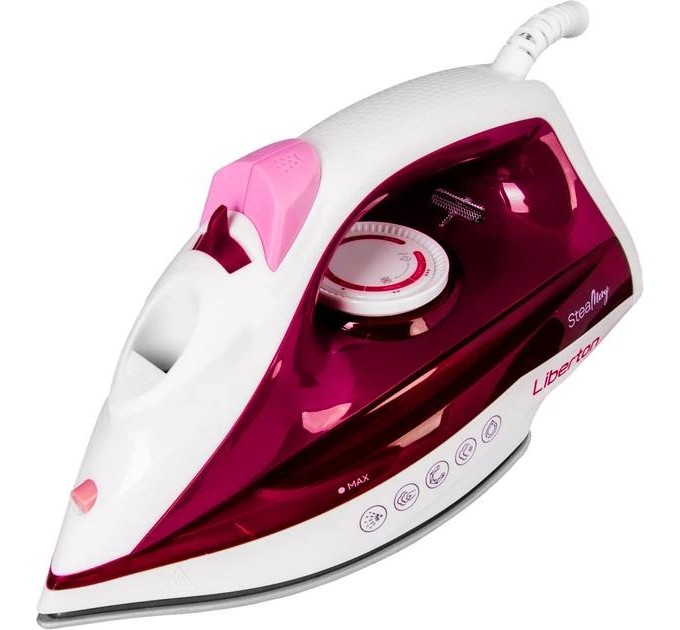 Праска Liberton LSI-6000 (2600 Вт, керамічна підошва, паровий удар)
