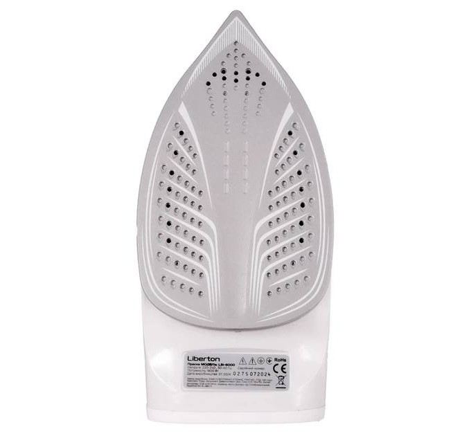 Праска Liberton LSI-6000 (2600 Вт, керамічна підошва, паровий удар)
