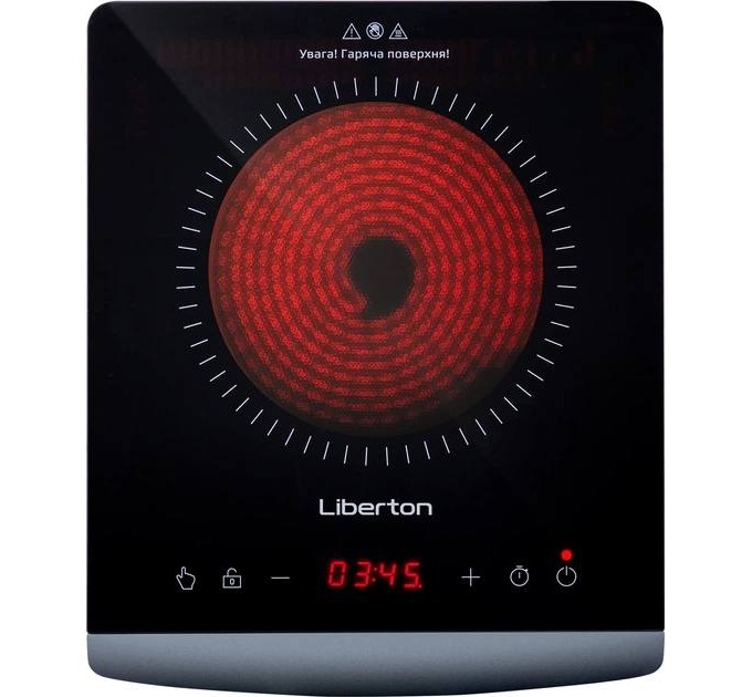 Індукційна плита Liberton LIC-3801 (двоконфоркова, 3800 Вт, сенсорна)