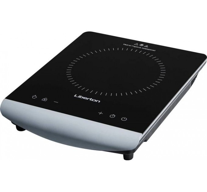 Індукційна плита Liberton LIC-3801 (двоконфоркова, 3800 Вт, сенсорна)