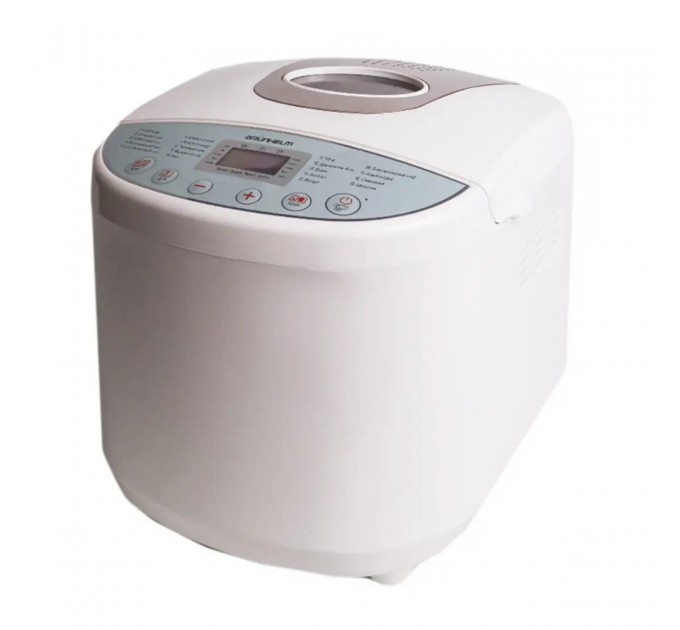 Хлібопічка Grunhelm GBM1019, 650 Вт, 19 програм, до 900 г Хлібопічка Grunhelm GBM1019, 650 Вт, 19 програм, до 900 г