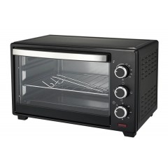 Электрическая печь (мини-духовка) Grunhelm GNM33AB (33 л, 1500 Вт, черная)