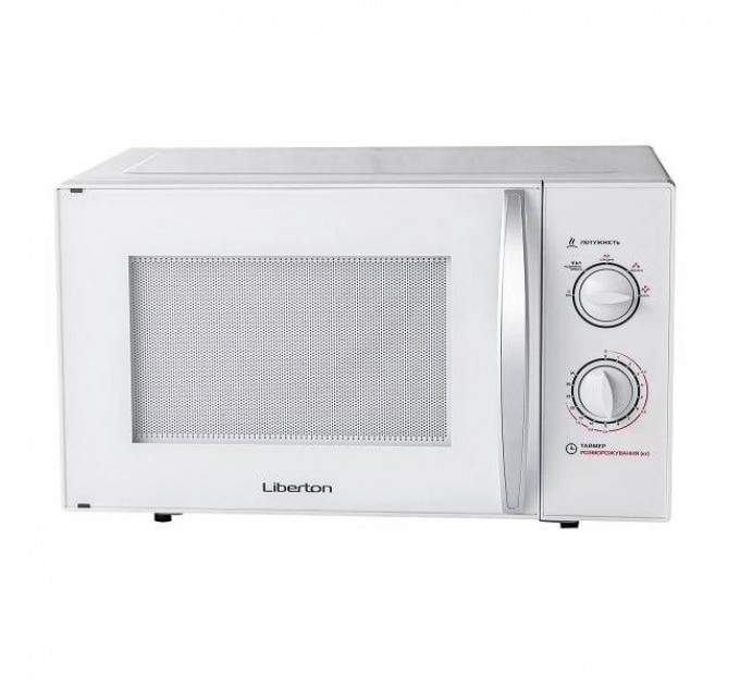 Микроволновая печь LMW-2380M White (23 л, 800 Вт, Белая с хромом)