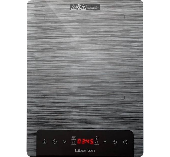 Индукционная плита LIC-3707 (2000 Вт, 8 уровней мощности, Серая) Индукционная плита LIC-3707 (2000 Вт, 8 уровней мощности, Серая)