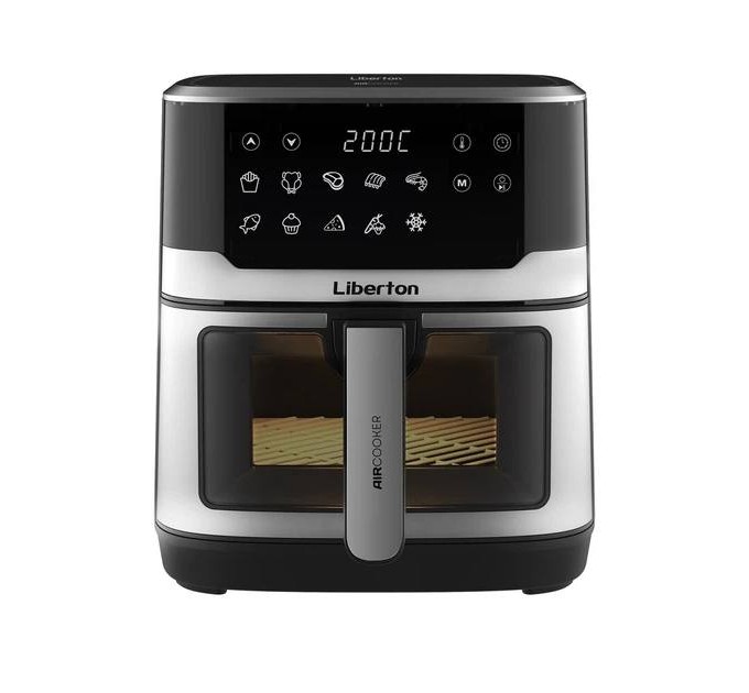 Аэрофритюрница (Мультипечь) LAF-3211 XL (1700 Вт, 6.5 л, Окно и Подсветка)