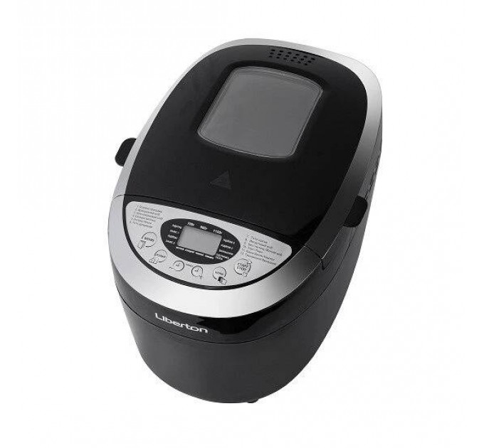 Хлебопечка LBM-6306 (850 Вт, 12 программ, 2 тестомеса, Черная)