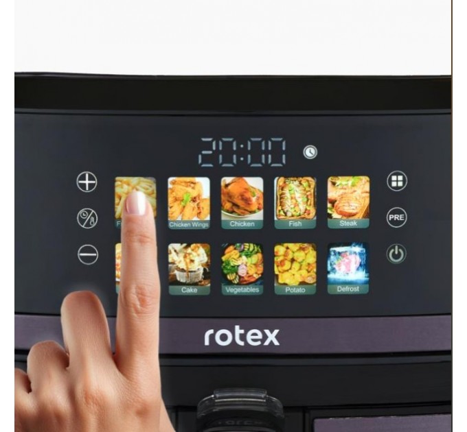 Мультипіч Rotex ROM980-XXL Up&DownFry, 9.5 л, 2000 Вт, аерофрайер