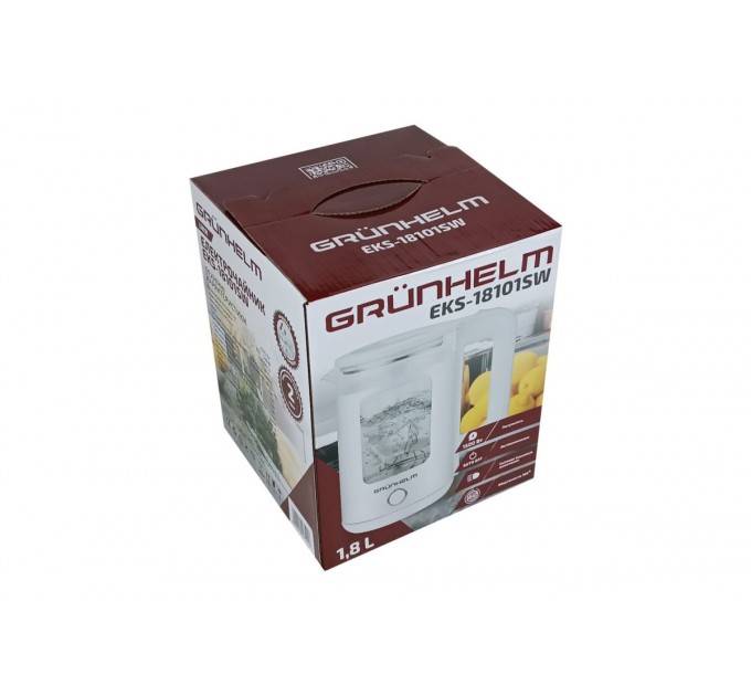 Электрочайник GRUNHELM EKS-18101SW White