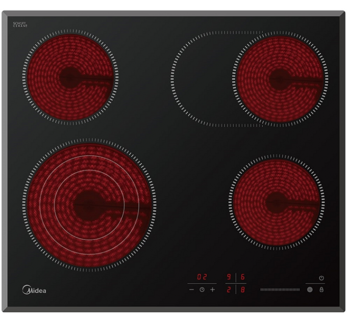Варильна поверхня електрична MIDEA MC-HF672B