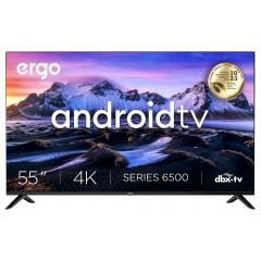Телевізор ERGO 55GUS6500 — 55 дюймів, LED