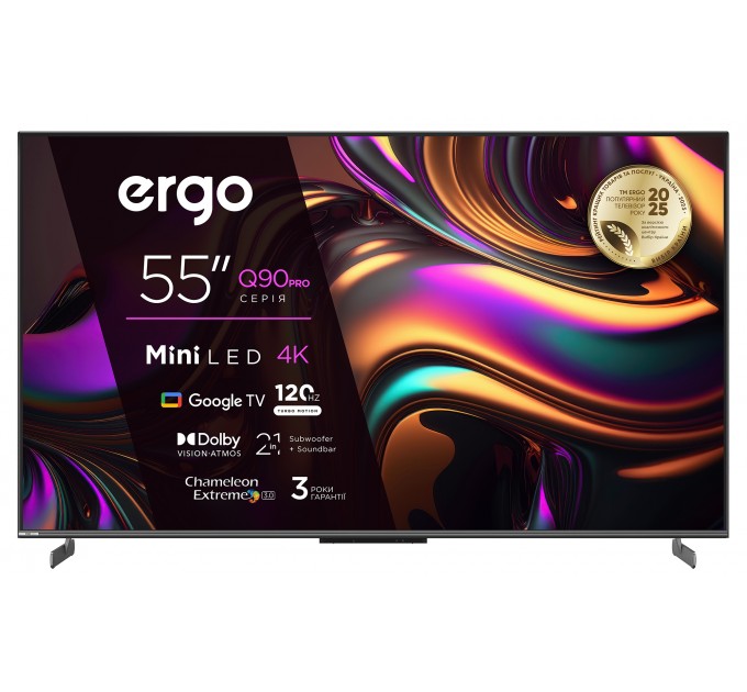 Mini LED телевизор ERGO 55MQ90PRO - 55 дюймов