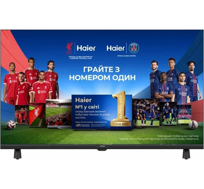 Телевізор 32" HAIER H32K85FFX (Google TV, Full HD, Bluetooth)