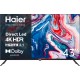 Телевізор 43" HAIER H43K801UG (4K Ultra HD, Android TV, HDR, Bluetooth)