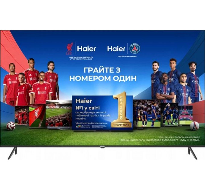 Телевизор 65" HAIER H65K801UG (4K Ultra HD, Android TV, Bluetooth, Wi-Fi 5GHz)