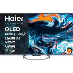 Телевізор 50" HAIER H50Q800UX (QLED, 4K Ultra HD, Google TV, Dolby Vision)