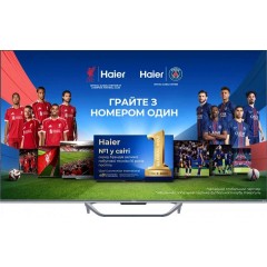 Телевізор 65" HAIER H65Q800UX (QLED, 4K Ultra HD, Google TV, Dolby Vision)