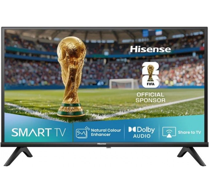 Телевізор 32" Hisense 32A4Q (QLED, Smart TV, VIDAA, Wi-Fi, Dolby Systems)