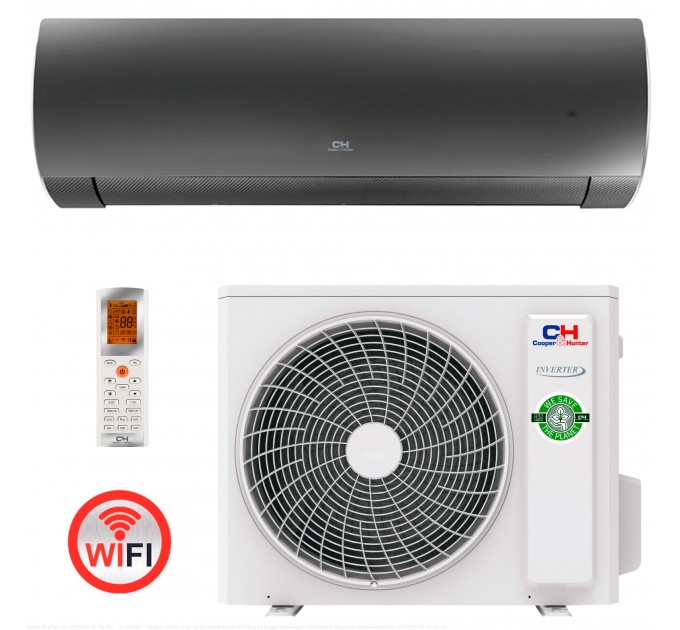 Кондиціонер тепловий насос Cooper&Hunter CH-S09FTXD2-BL Wi-Fi