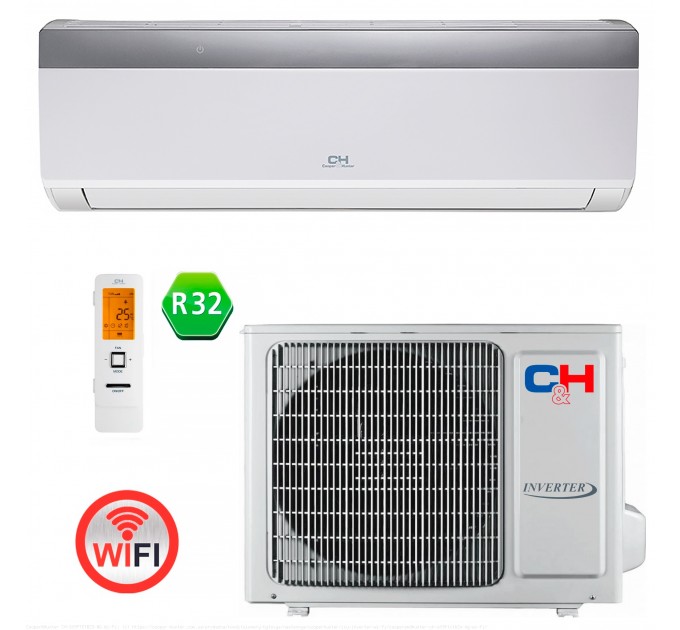 Кондиціонер тепловий насос Cooper&Hunter CH-S09FTXTB2S-NG Wi-Fi