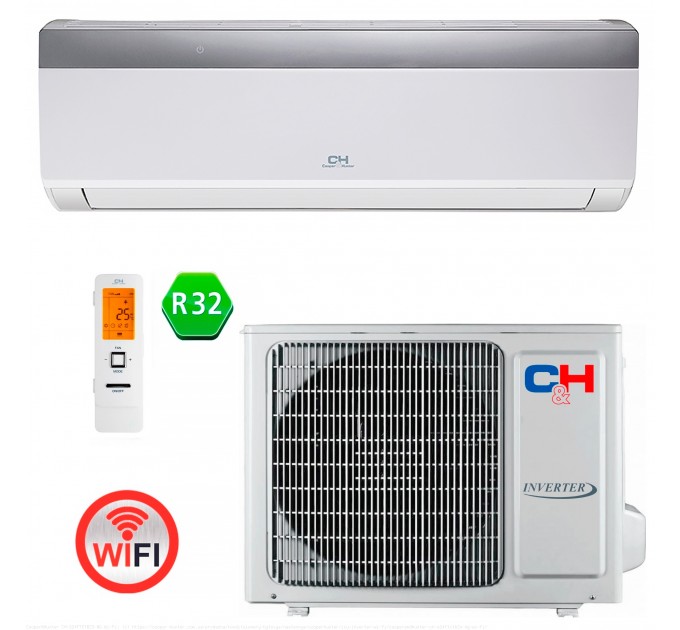 Кондиціонер тепловий насос Cooper&Hunter CH-S24FTXTB2S-NG Wi-Fi