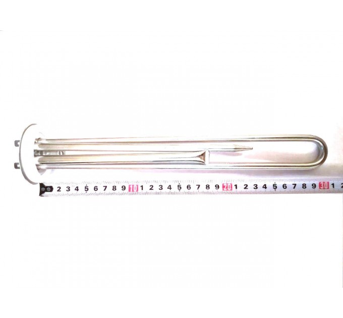 Тен на фланці прямий для водонагрівачів 63 мм/1300W/Нержавіюча сталь