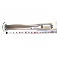 Тен на фланці прямий для водонагрівачів 63мм/2000W/Нержавіюча сталь